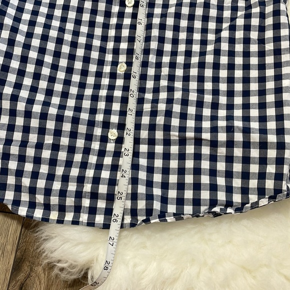 Vineyard Vines Womens Buffalo Plaid Button Down Shirt Size 2 - Picture 9 of 10